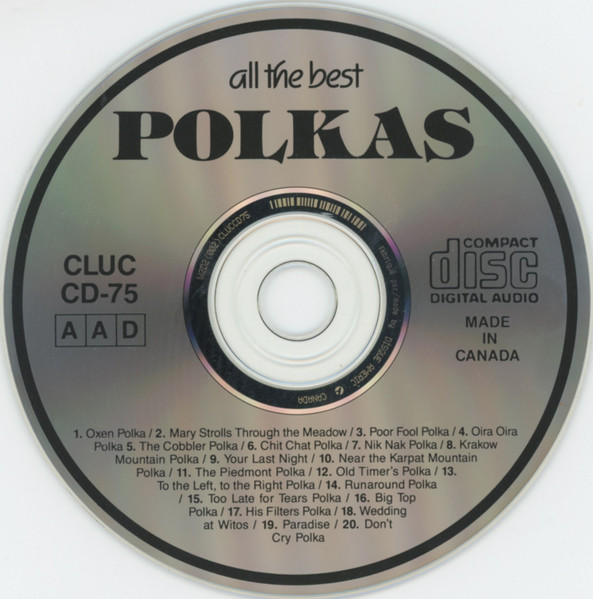 Various - All The Best Polkas - 20 Polka Favorites (CD, Comp) (Near Mint (NM or M-)) - Image 2
