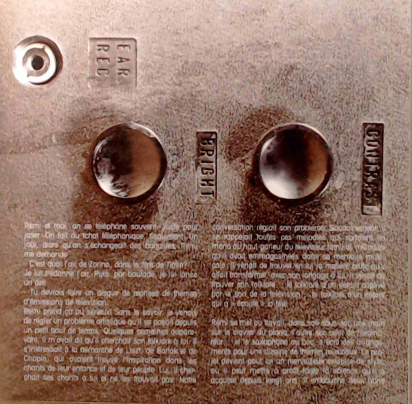 Rémi Bolduc - Cote D'Écoute (CD, Album) (Near Mint (NM or M-)) - Image 5
