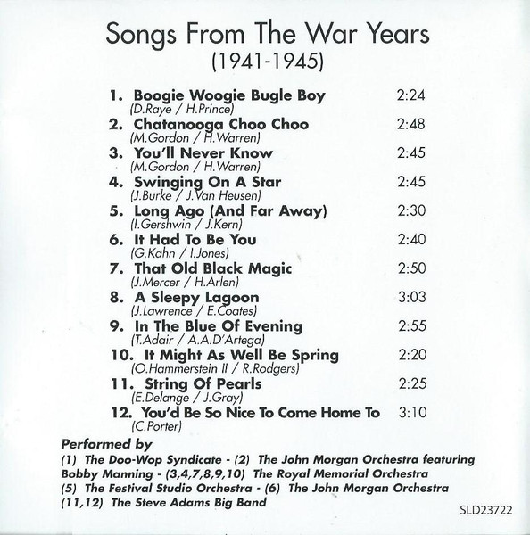 Various - Songs From The War Years (1941-45) (CD, Album) (Near Mint (NM or M-)) - Image 2
