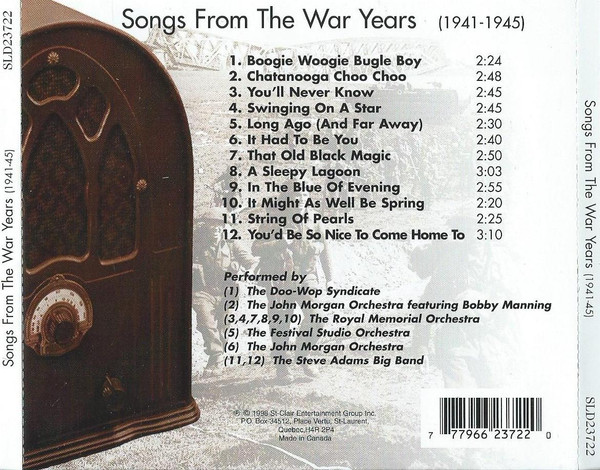 Various - Songs From The War Years (1941-45) (CD, Album) (Near Mint (NM or M-)) - Image 4