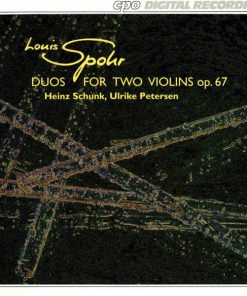Ulrike Petersen, Heinz Schunk - Spohr: Duos for 2 Violins, Op. 67 (CD) (Near Mint (NM or M-))