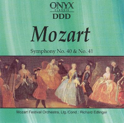Wolfgang Amadeus Mozart - Mozart Festival Orchestra (2) Ltg./Cond.: Richard Edlinger - Sinfonie Nr. 40 / Sinfonie Nr. 41 'Jupiter' (CD) (Near Mint (NM or M-))