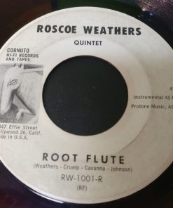 Roscoe Weathers Quintet - Root Flute / Lady Is A Tramp (7", Red) (Very Good Plus (VG+))