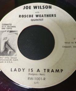 Alternative view of Roscoe Weathers Quintet - Root Flute / Lady Is A Tramp (7", Red) (Very Good Plus (VG+))