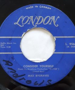 Max Bygraves - Consider Yourself (7", Single) (Very Good Plus (VG+))