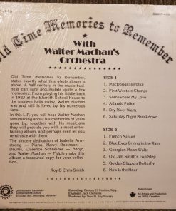 Alternative view of Walter Machan's Orchestra - Old Time Memories To Remember (LP, Album) (Mint (M))