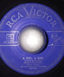 Alternative view of Eddie Fisher - Anema E  Core (7") (Good Plus (G+))