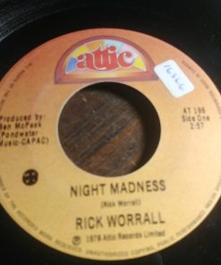 Rick Worrall - Night Madness (7", Single) (Very Good Plus (VG+))