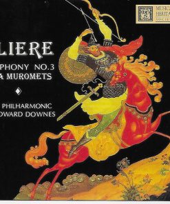 Reinhold Glière, BBC Philharmonic, Edward Downes - Symphony No. 3 "Ilya Muromets" (CD, Album) (Near Mint (NM or M-))