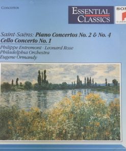Camille Saint-Saëns • Philippe Entremont • Leonard Rose • The Philadelphia Orchestra • Eugene Ormandy - Piano Concertos Nos. 2 & 4 / Cello Concerto No. 1 (CD, Comp) (Near Mint (NM or M-))