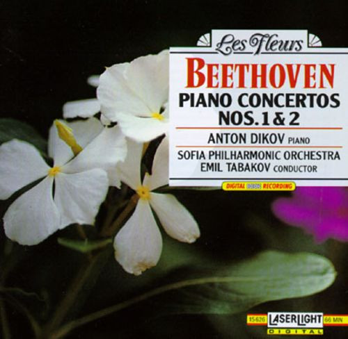 Anton Dikov Piano, Sofia Philharmonic Orchestra, Emil Tabakov Conductor - Ludwig van Beethoven - Piano Concertos Nos. 1 & 2 (CD) (Near Mint (NM or M-))