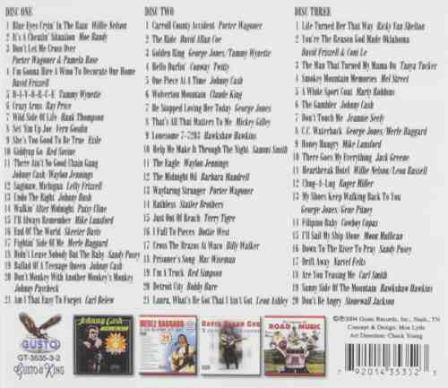 Various - Country Stars on CD (3xCD, Comp) (Near Mint (NM or M-)) - Image 2
