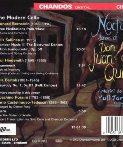 Alternative view of I Musici De Montréal, Yuli Turovsky - Nocturnal Dances of Don Juan Quixote (CD, Album) (Near Mint (NM or M-))