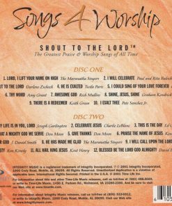 Alternative view of Various - Shout To The Lord - The Greatest Praise & Worship Songs Of All Time (2xCD, Comp) (Near Mint (NM or M-))