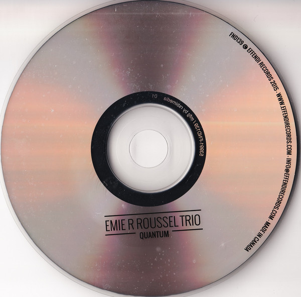 Emie R Roussel Trio - Quantum (CD, Album, Dig) (Near Mint (NM or M-)) - Image 3