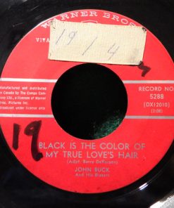 Alternative view of John Buck And His Blazers - Jalisco / Black Is The Color Of My True Love's Hair (7", Single) (Very Good (VG))
