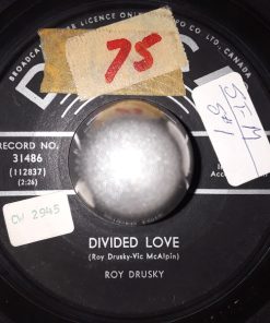 Alternative view of Roy Drusky - Divided Love (7", Single) (Very Good (VG))