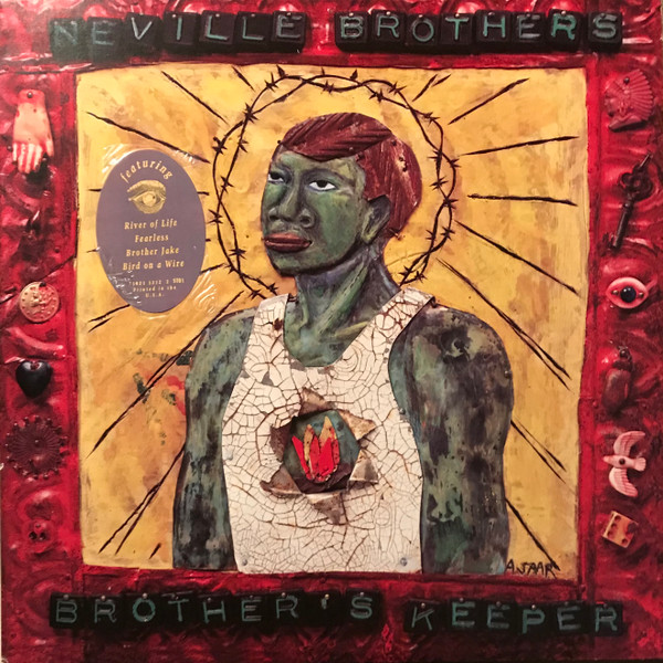 The Neville Brothers - Brother's Keeper (LP, Album) (Mint (M)) - Image 2