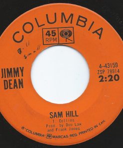 Jimmy Dean - Sam Hill (7") (Very Good Plus (VG+))