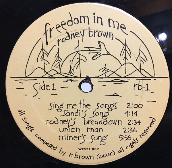 Rodney Brown (5) - Freedom In Me (LP, Album) (Mint (M)) - Image 3