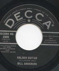 Alternative view of Bill Anderson (2) - I Love You Drops (7", Single) (Good Plus (G+))
