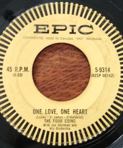 The Four Coins, Joe Sherman And His Orchestra - One Love, One Heart/My First Love (7", Single) (Very Good Plus (VG+))