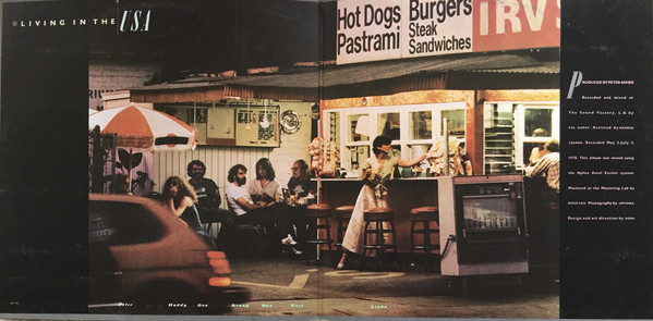Linda Ronstadt - Living In The USA (LP, Album, SP ) (Mint (M)) - Image 2
