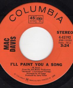 Mac Davis - I'll Paint You A Song (7", Single) (Near Mint (NM or M-))