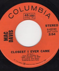 Alternative view of Mac Davis - I'll Paint You A Song (7", Single) (Near Mint (NM or M-))