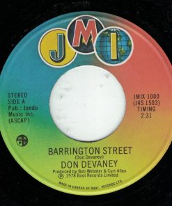 Don Devaney - Barrington Street (7", Single) (Very Good Plus (VG+))