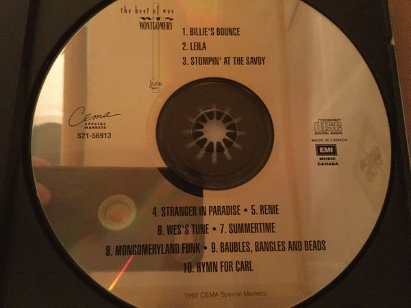 Wes Montgomery - The Best Of Wes (CD, Comp, RE) (Mint (M)) - Image 4