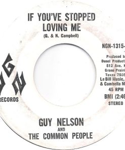 Alternative view of Guy Nelson And The Common People (4) - Halitosis Jones (7") (Very Good Plus (VG+))
