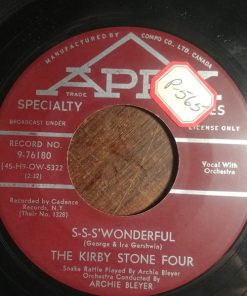 The Kirby Stone Four - S-S-S'Wonderful / Raven (7", Single) (Very Good Plus (VG+))