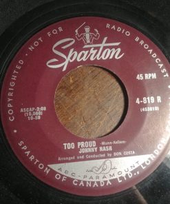 Johnny Nash - The Wish / Too Proud (7", Single) (Very Good Plus (VG+))