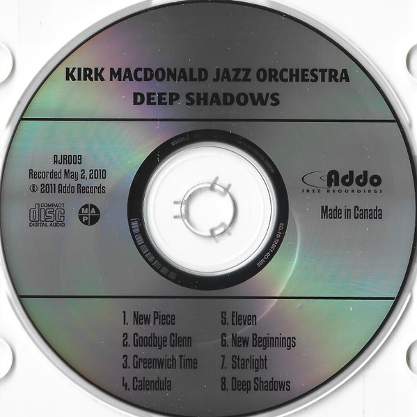 Kirk MacDonald Jazz Orchestra - Deep Shadows (CD, Album, Pap) (Mint (M)) - Image 4