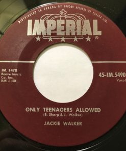 Jackie Walker - Only Teenagers Allowed / Oh Lonesome Me (7", Single) (Very Good (VG))