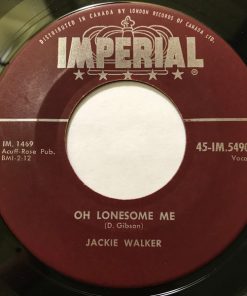 Alternative view of Jackie Walker - Only Teenagers Allowed / Oh Lonesome Me (7", Single) (Very Good (VG))
