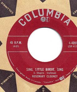 Rosemary Clooney - Sing, Little Birdie, Sing (7", Single) (Very Good (VG))