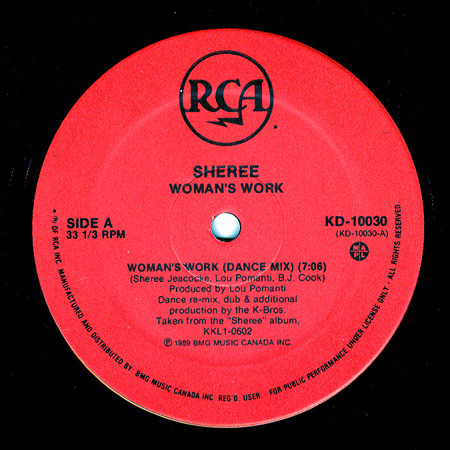 Sheree Jeacocke - Woman's Work (12") (Mint (M)) - Image 3