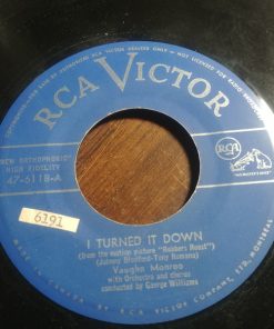 Vaughn Monroe - I Turned It Down / Roses And Revolvers (7", Single) (Very Good Plus (VG+))