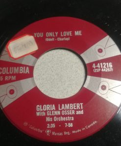 Gloria Lambert - You Only Love Me / Will I (7", EP) (Very Good Plus (VG+))