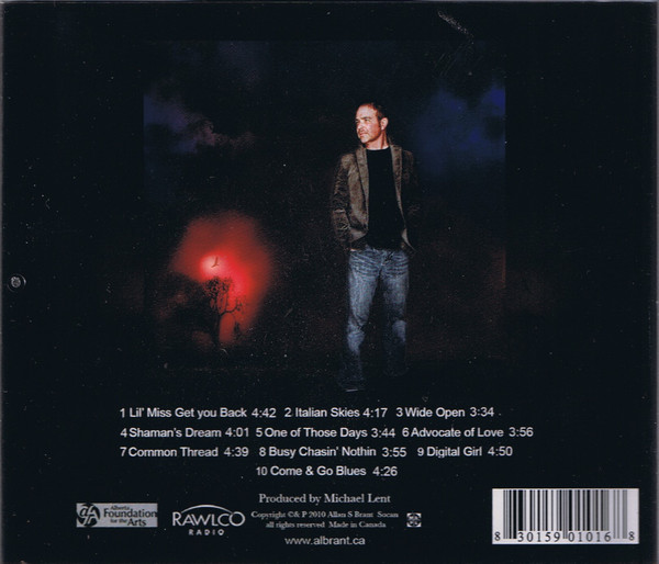 Al Brant - Wide Open (CD, Album) (Near Mint (NM or M-)) - Image 2