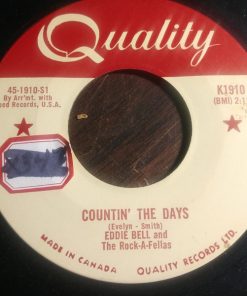 Eddie Bell And The Rock-A-Fellas (2) / The Rock-A-Fellas (2) - Countin' The Days / Night Party (7", Single) (Very Good Plus (VG+))