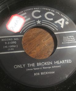 Bob Beckham - Only The Broken Hearted / Mais Oui (7", Single) (Very Good Plus (VG+))