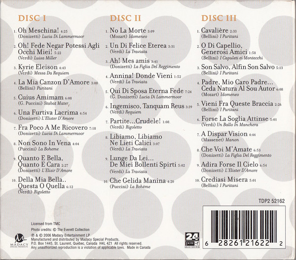 Luciano Pavarotti - The Best Of Pavarotti (3xCD, Comp, RM) (Very Good Plus (VG+)) - Image 2