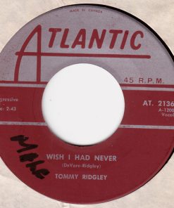 Alternative view of Tommy Ridgley - Jam Up Twist / Wish I had Never (7", Single, Bur) (Very Good Plus (VG+))