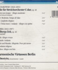 Alternative view of Philharmonische Virtuosen Berlin, Edvard Grieg, Pyotr Ilyich Tchaikovsky - Aus Holbergs Zeit / Serenade C-Dur, Op. 48 (CD, Album) (Near Mint (NM or M-))