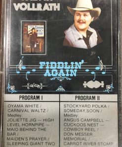 Calvin Vollrath - Fiddlin' Again (Cass, Album) (Near Mint (NM or M-))