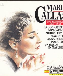 Maria Callas - Vol. 1 [Live Recordings 1957 - 1963] (CD, Comp) (Near Mint (NM or M-))