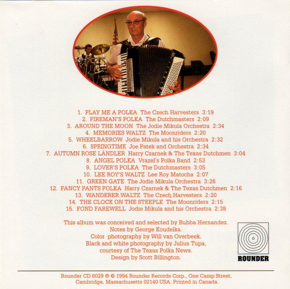 Various - Play Me A Polka: Tex-Czech Polkas (CD) (Near Mint (NM or M-)) - Image 5